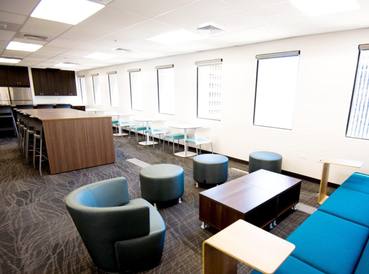 Campfire and Big Table installed at Bank of Hawaii